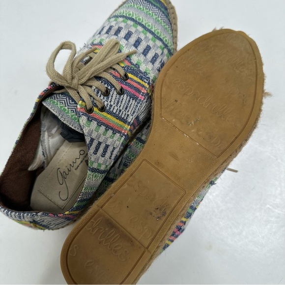 Gaimo Anthropologie Espadrilles Sneakers Size 38 - Picture 7 of 10